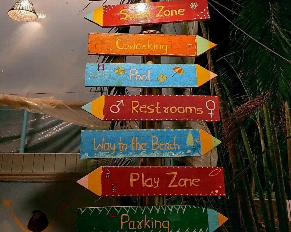 Piggy Calangute By Urban Nomads - Dorms & Pvt Rooms GOA المظهر الخارجي الصورة