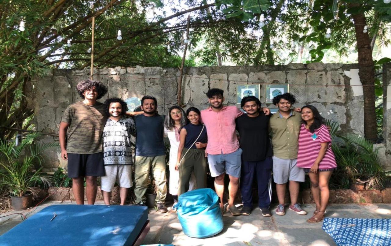 Piggy Calangute By Urban Nomads - Dorms & Pvt Rooms GOA المظهر الخارجي الصورة